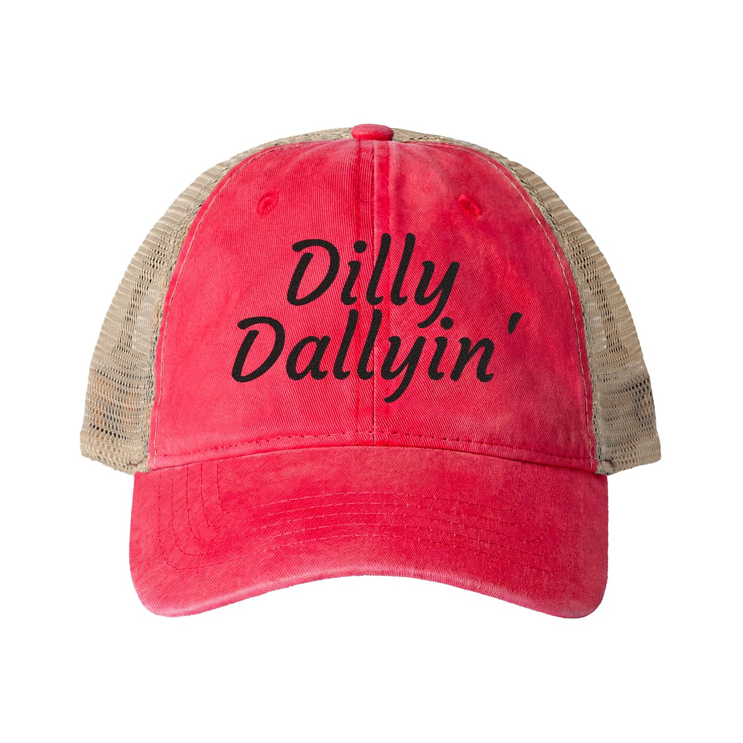 Dilly Dallyin' | Women's Washed Mesh-Back Cap