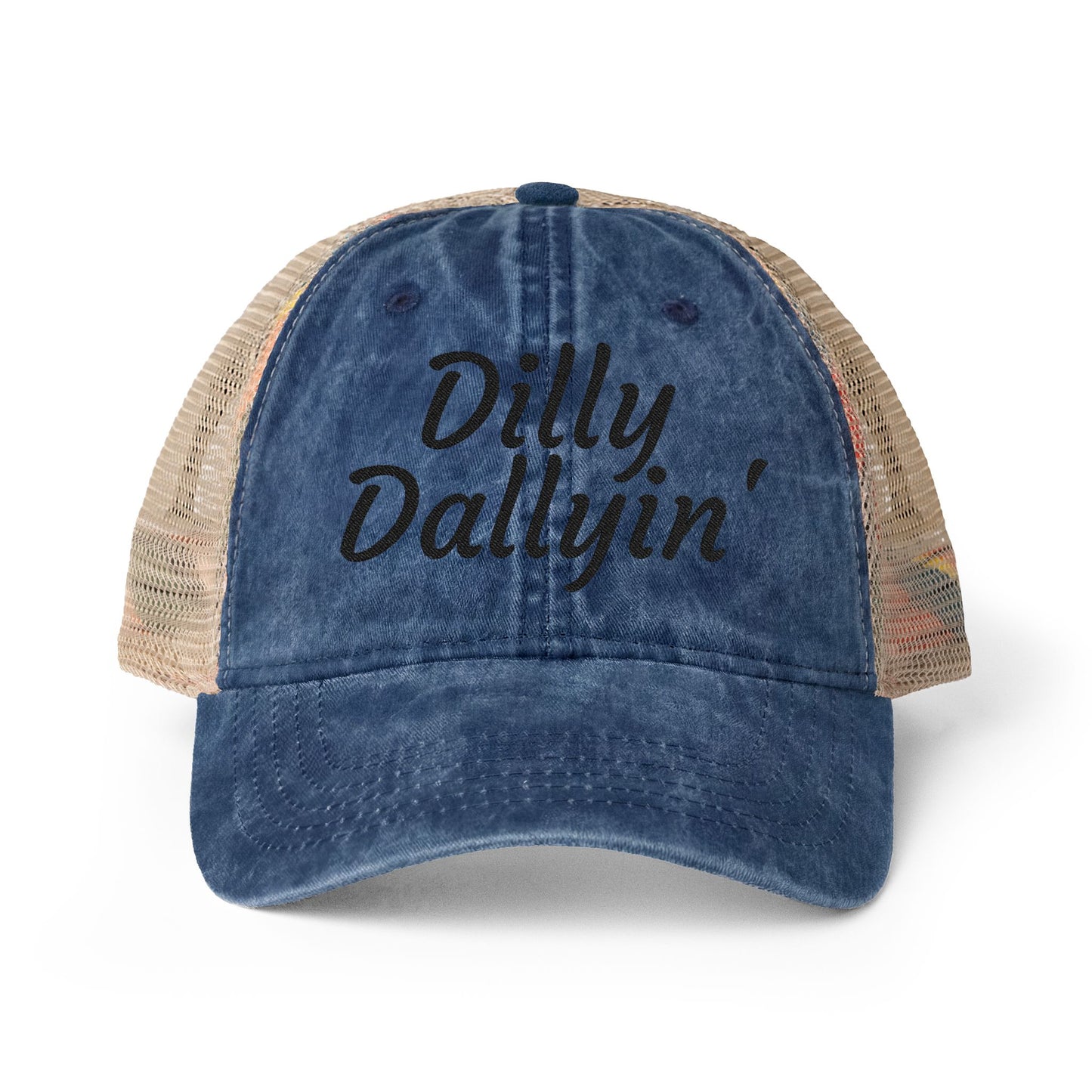 Dilly Dallyin' | Women's Washed Mesh-Back Cap