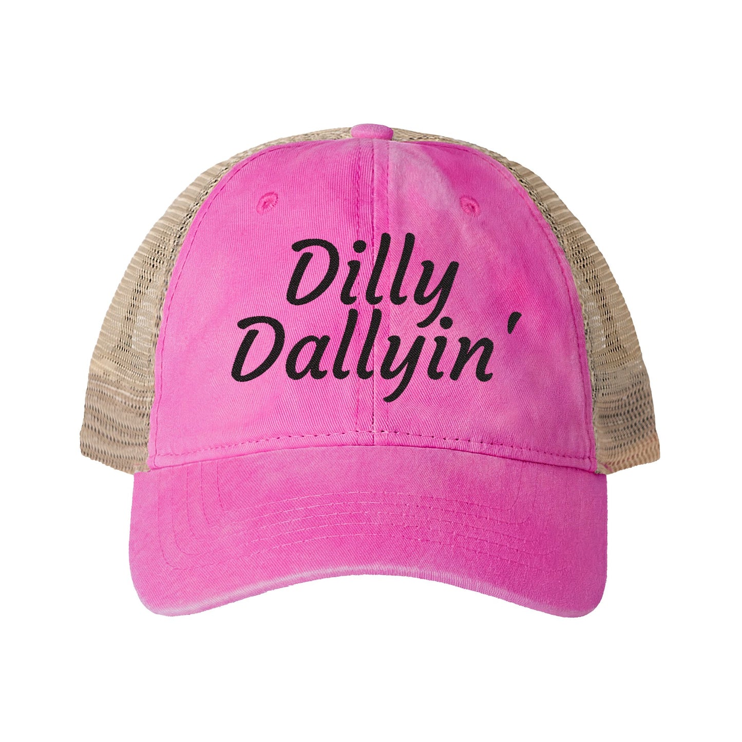 Dilly Dallyin' | Women's Washed Mesh-Back Cap