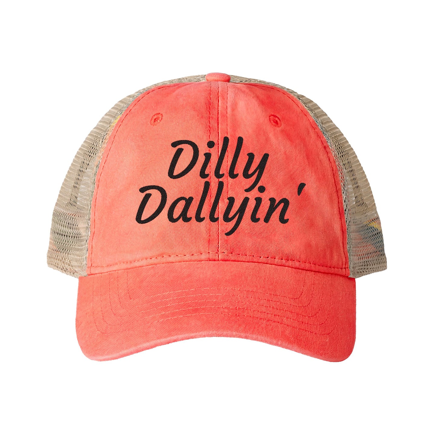 Dilly Dallyin' | Women's Washed Mesh-Back Cap