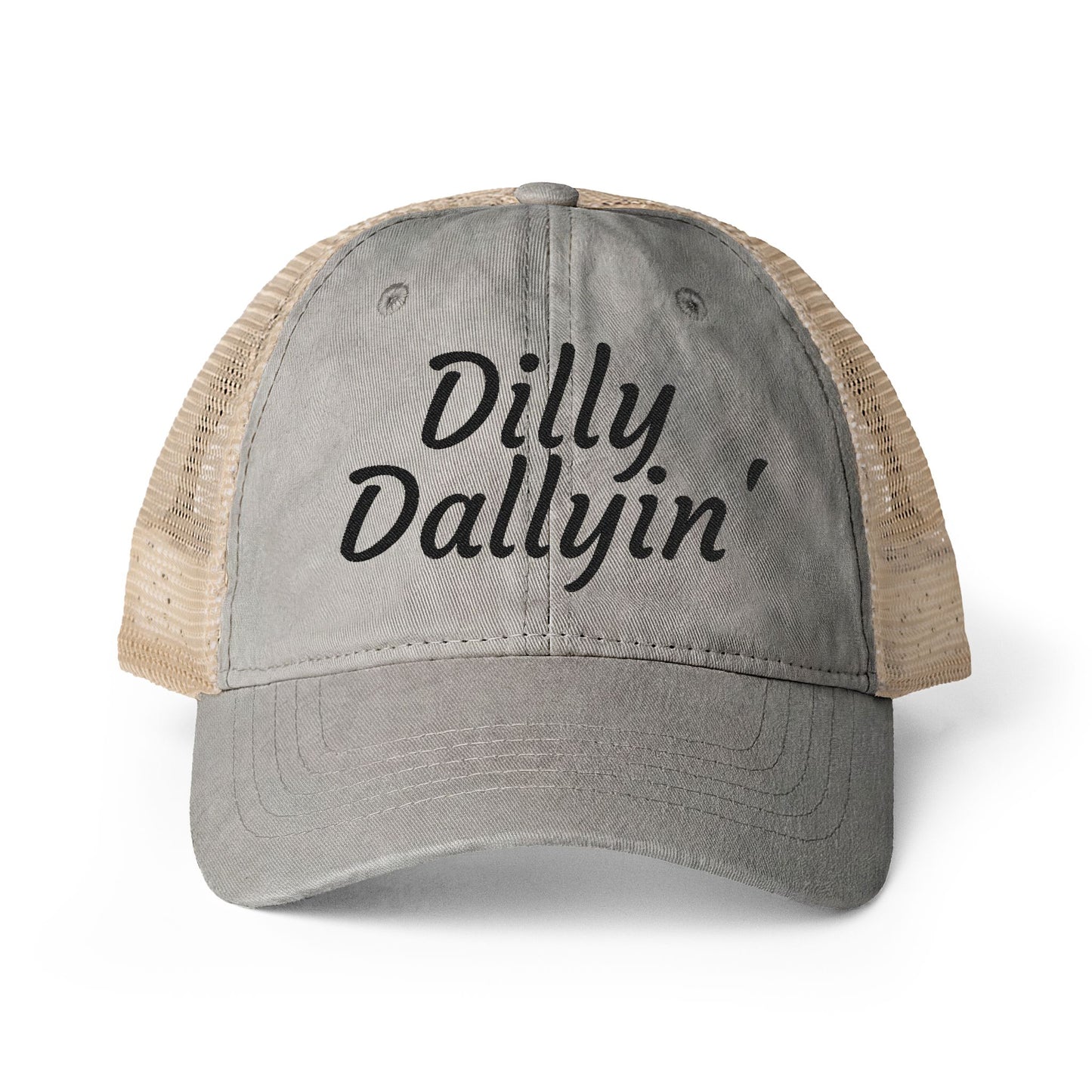 Dilly Dallyin' | Women's Washed Mesh-Back Cap